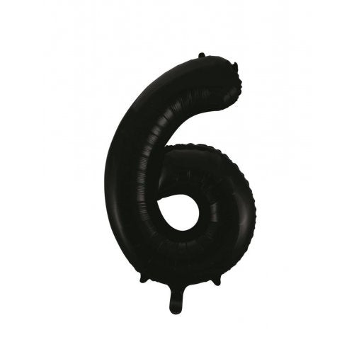 Black Mega Foil 34" Numbers