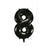Black Mega Foil 34" Numbers