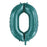 Teal Mega Foil 34'' Numbers