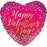 Foil Balloon 18" Happy Valentine's Day Confetti Dots
