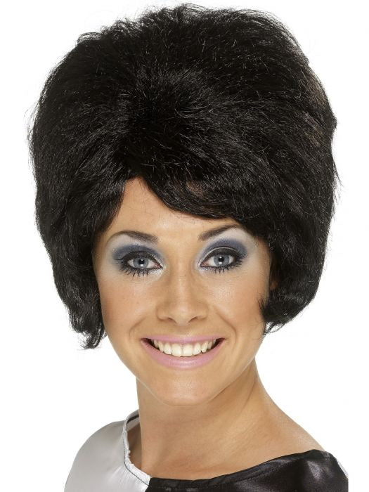 60’s Beehive Wig Black