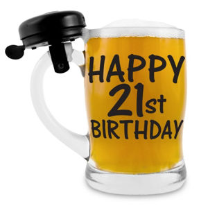 Beer Stein with Bell 21