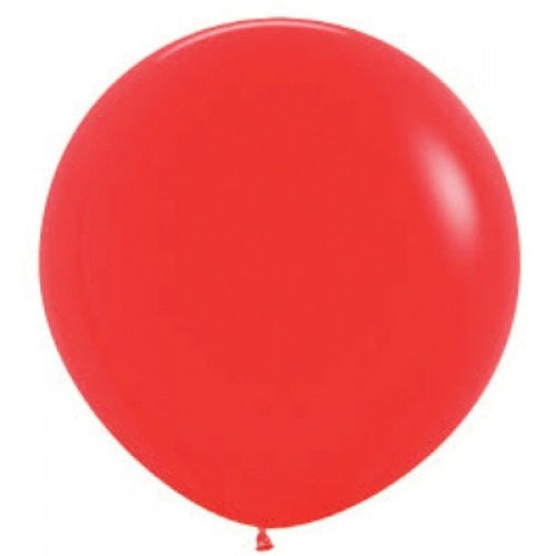 Red 90Cm/3Ft Latex Balloon - Uninflated