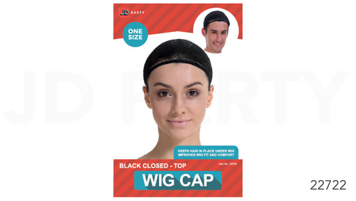 Black Mesh Closed Wig Cap