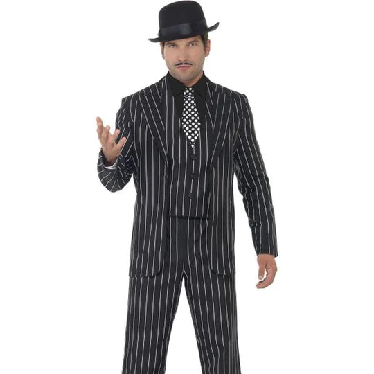 Adult Vintage Gangster Boss Costume