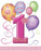 1ST BDAY LOOT BAGS PINK