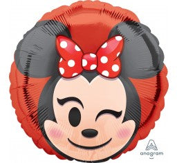 Minnie Mouse Emoji Foil Balloon 18'' / 43cm