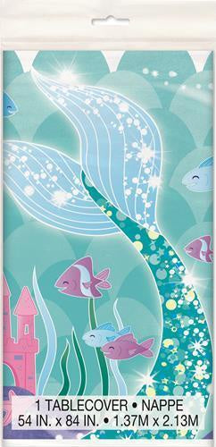 Mermaid Table Cover 1.37m x 2.13m