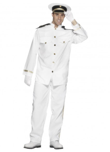 Sailor Captain Adult Costume Medium