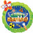 Mad Scientist Happy Birthday 18'' Foil Balloon