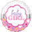 Foil 18" Baby Girl Scallop