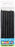 Long Candles 12 Pack - Black