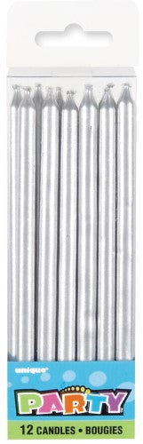 Long Candles 5'' - 12 Pack