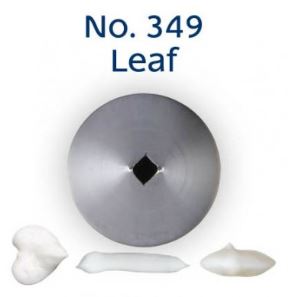 No. 349 Leaf Stainless Steel Piping Tip
