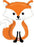Mega Foil Woodland Fox 36'  92 cm