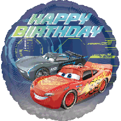 Cars 3 Foil Balloon 43 cm