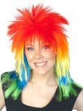 Mullet Rainbow Wig