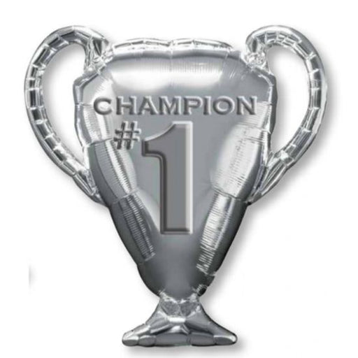 Anagram Foil SuperShape Silver Trophy (63cm x 71cm)