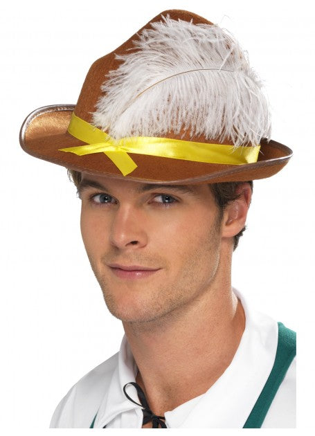 Brown Bavarian Hat