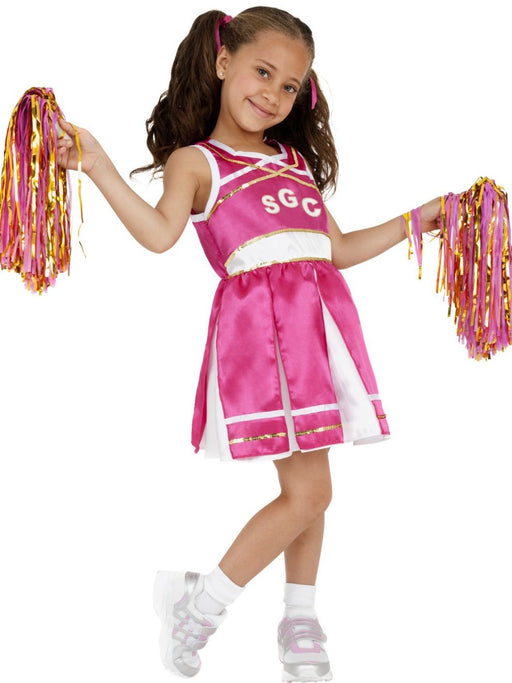 Cheerleader Costume, Child, Pink