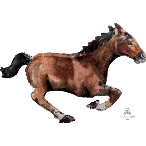 Anagram Foil Shape 101cm Galloping Horse (101cm x 63cm)