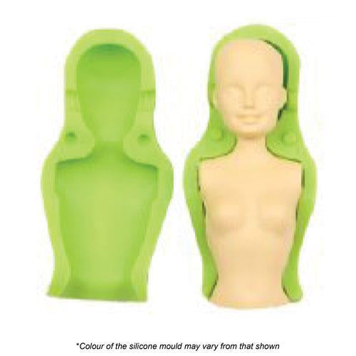Women Torso And Face Silicone Mould