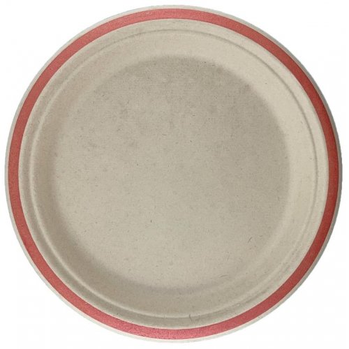 Sugarcane Lunch Plates 180mm Rose Gold Pack of 10