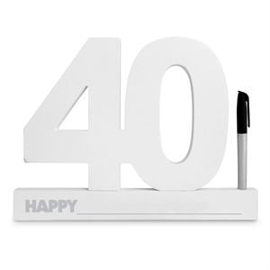 Signature Block 40th White