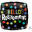 Foil 18" Hello Retirement