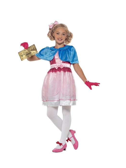 Roald Dahl Veruca Salt Costume 4-6 Years