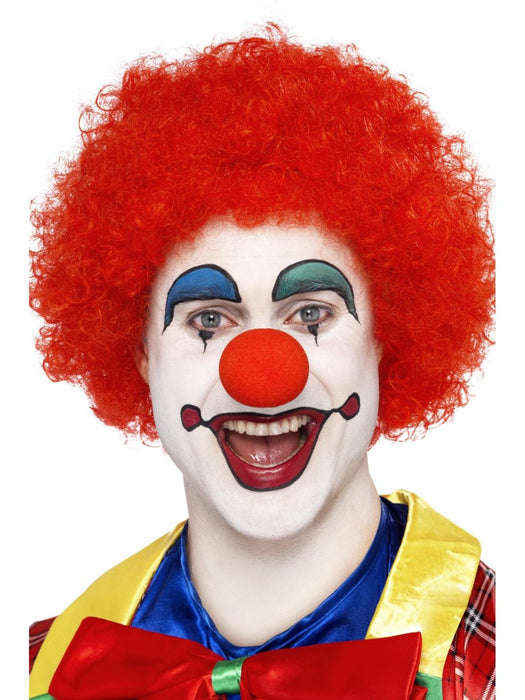 Red Crazy Clown Wig