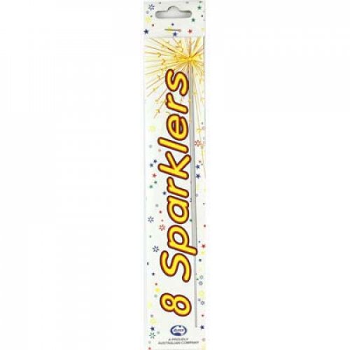 Sparklers Pack of 8 25cm