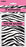 Zebra Passion Invites 8 Pack