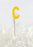Candle Alphabet Small 'C'