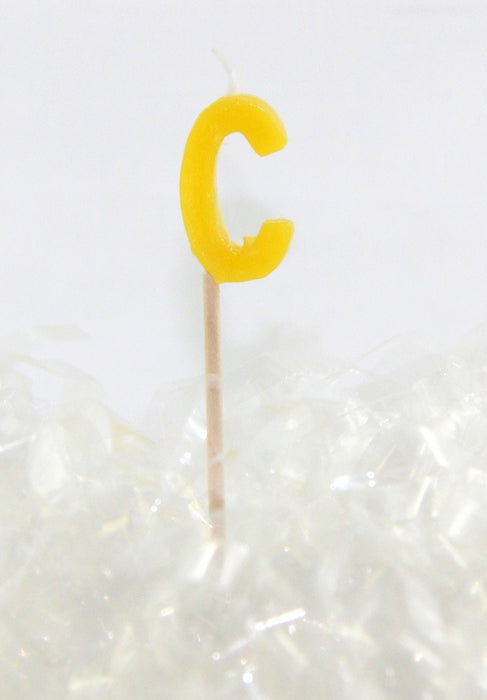 Candle Alphabet Small 'C'
