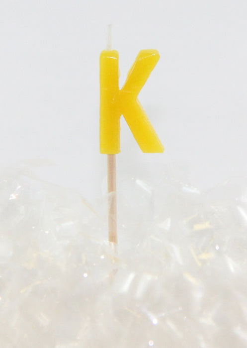 Candle Alphabet Small 'K'