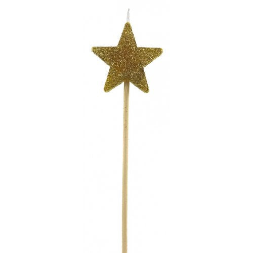 Candle Glitter Large Star