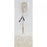 Candle Pearl White Glitter Large - 0