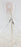 Candle Pearl White Glitter Large - 9