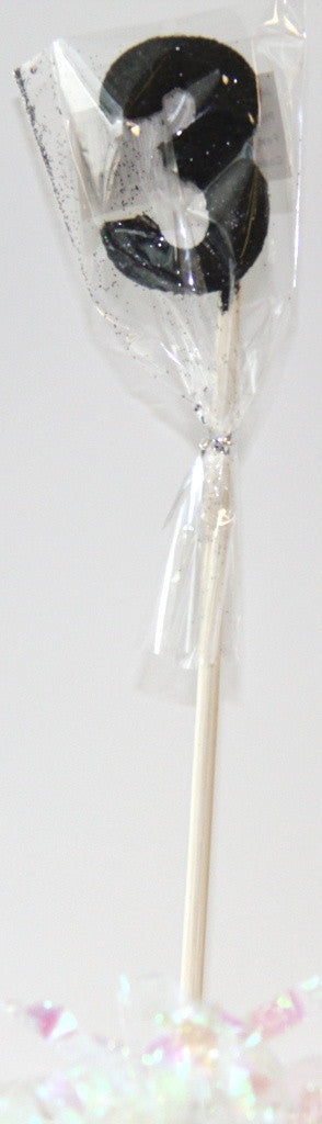 Candle Black Glitter Large - 3