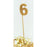 Candle Gold Glitter Large - 6