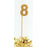 Candle Gold Glitter Large - 8