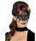 Embroidered Lace Filigree Swirl Eyemask