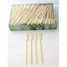 Skewer Paddle Bamboo 12cm 100 Pack