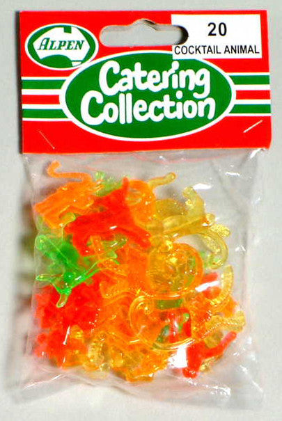 Cocktail Animals Pk 20