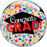 Bubble 22" Congratulations Grad Caps & Triangles