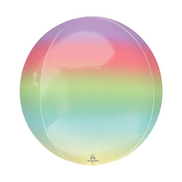 Ombré Rainbow Orb Balloon