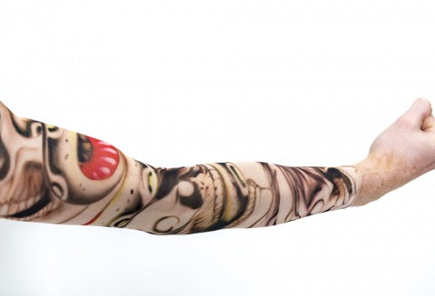 Skull/Unicorn Tattoo Sleeve