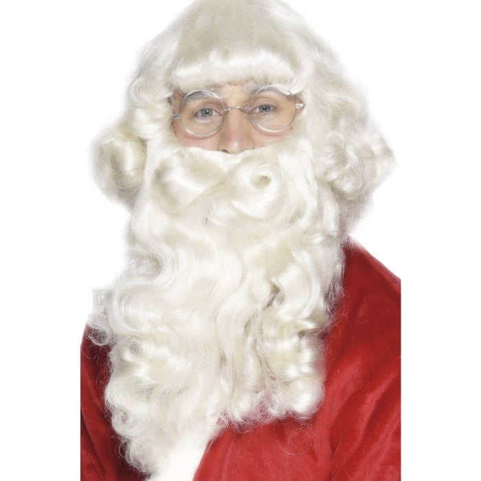 Luxury Santa Beard & Wig Set