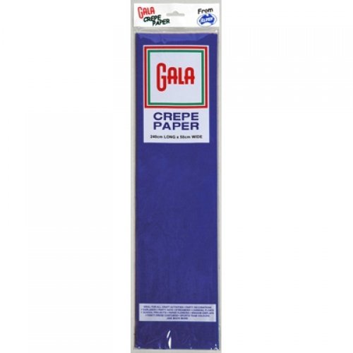 Gala Crepe Paper French Blue 240cmx50cm